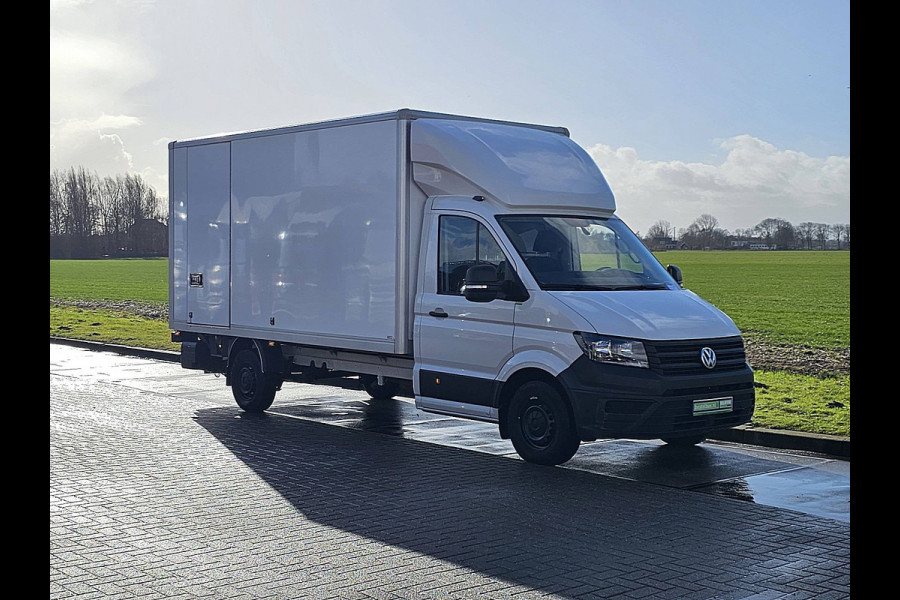 Volkswagen Crafter 35 2.0 TDI Bakwagen Laadklep Airco Zijdeur Spoiler Lat-om-Lat Betimmerd CruiseControl Carplay 140Pk Euro6!