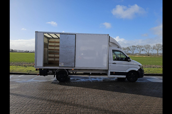 Volkswagen Crafter 35 2.0 TDI Bakwagen Laadklep Airco Zijdeur Spoiler Lat-om-Lat Betimmerd CruiseControl Carplay 140Pk Euro6!