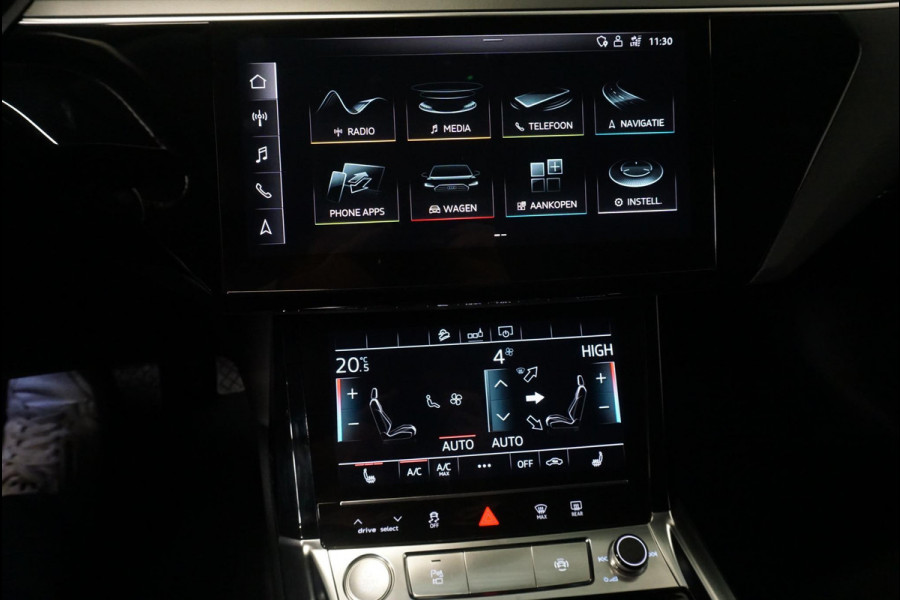 Audi e-tron 55 Quattro Advanced Tour Pack | LED Matrix | 20" Lichtmetalen Velgen | PDC VA | Camera | Leder | DAB+ | Digitale cockpit