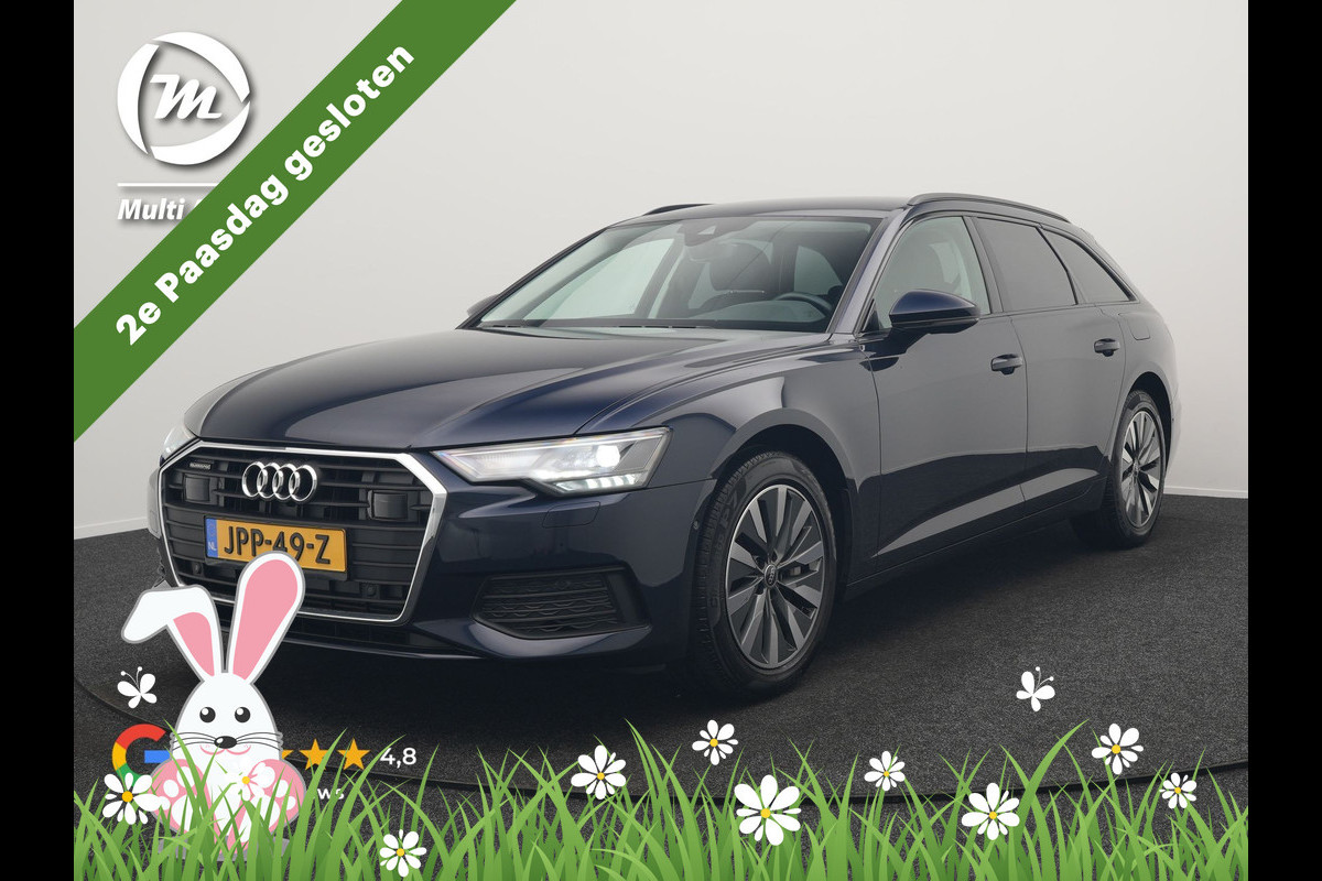 Audi A6 Avant 50 TFSI e Quattro Advanced edition PHEV 300pk Dealer O.H. | Adaptive Cruise | Lederen Sportstoelen Verwarmd | Stuur Verwarmd | Apple Carplay | Keyless | Virtual | Navigatie | DAB | Plug In Hybrid