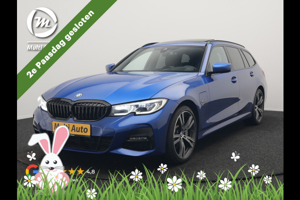 BMW 3 Serie Touring 330e M Sport PHEV 293pk Dealer O.H. | Panodak | Head Up | Laser LED | Adaptief Onderstel | Camera | Alcantara Sportstoelen Memory & Verwarmd | Sfeerverlichting | Apple Carplay | Keyless | Blis | 19"L.M | Virtual | DAB | Plug In