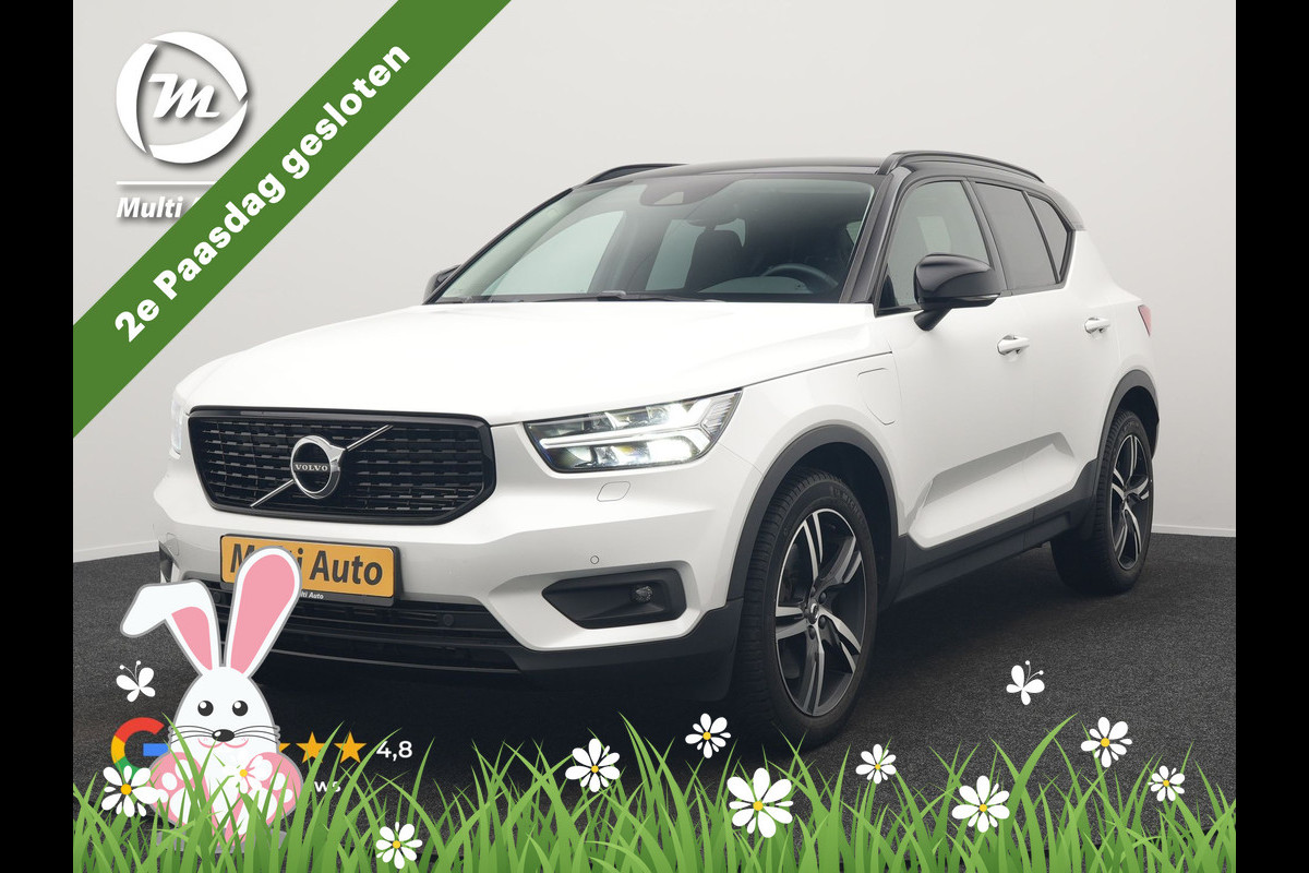 Volvo XC40 T5 Recharge R-Design PHEV 263pk Dealer O.H. | Adaptive Cruise | Camera | Lederen Sportstoelen Memory & Verwarmd | Apple Carplay | Stuur Verwarmd | 19"L.M | Virtual | Blis | Navigatie | DAB | Plug In Hybrid