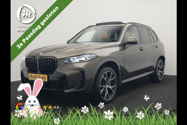 BMW X5 xDrive50e M Sport PHEV 490pk Dealer O.H. | Panodak | Luchtvering | Laser LED | Adaptive Cruise | Harman & Kardon | Comfortstoelen Memory & Stoelventilatie | Head Up | 360 Camera | Apple Carplay | Plug In Hybrid