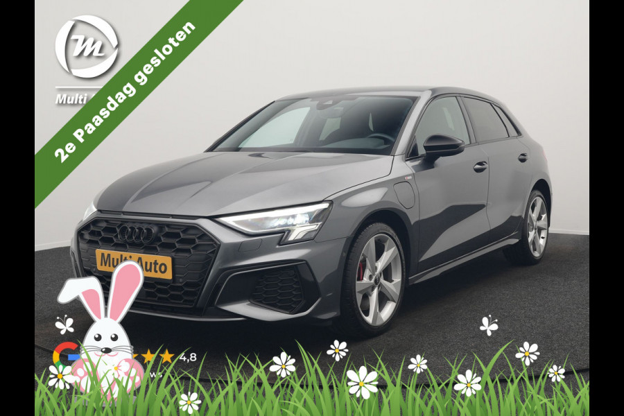 Audi A3 Sportback 45 TFSI e S edition Competition PHEV 245pk Dealer O.H. | 2x S Line | Sportstoelen Massage | Adaptive Cruise | Bang & Olufsen | Matrix LED | 18"L.M | Sfeerverlichting | Apple Carplay | Virtual | Keyless | Blis | Navigatie | DAB | Plug In Hybrid