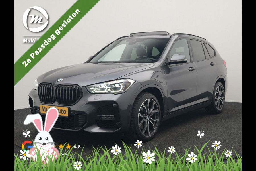BMW X1 xDrive25e M Sport PHEV 221pk Dealer O.H. | Trekhaak Af Fabriek | Panodak | Adaptive Cruise | Head Up | Camera | Lederen Sportstoelen Memory & Verwarmd | Harman / Kardon | Keyless | Sfeerverlichting | Navigatie | DAB | Plug In Hybrid