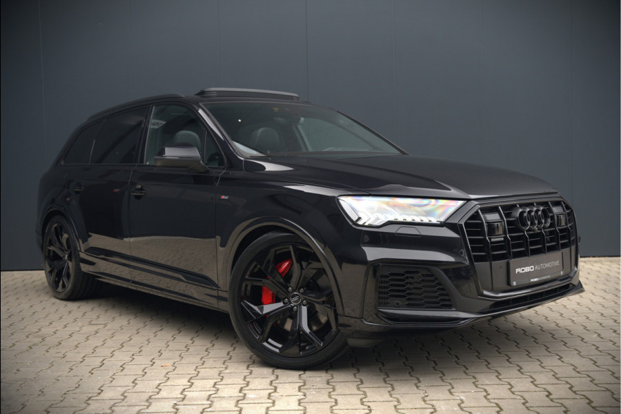 Audi Q7 55 TFSI e quattro Pro Line S S-Line | Bang & Olufsen | Panoramadak | Stoelverwarming | Stuurverwarming | Luchtvering | Head-Up Display | Memory Seats | Matrix LED | Apple Carplay | Adaptrive Cruise Control | Ambiance Verlichtin