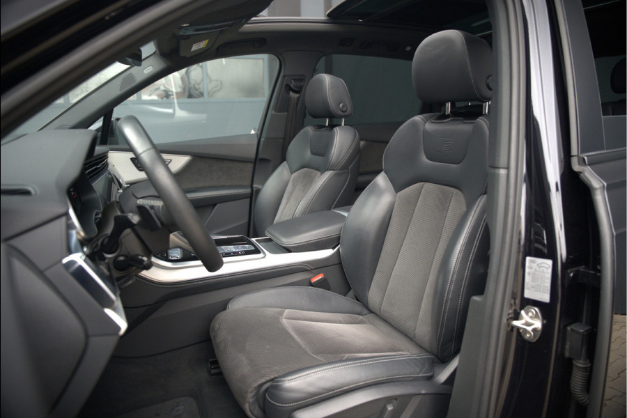 Audi Q7 55 TFSI e quattro Pro Line S S-Line | Bang & Olufsen | Panoramadak | Stoelverwarming | Stuurverwarming | Luchtvering | Head-Up Display | Memory Seats | Matrix LED | Apple Carplay | Adaptrive Cruise Control | Ambiance Verlichtin