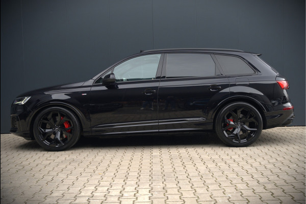 Audi Q7 55 TFSI e quattro Pro Line S S-Line | Bang & Olufsen | Panoramadak | Stoelverwarming | Stuurverwarming | Luchtvering | Head-Up Display | Memory Seats | Matrix LED | Apple Carplay | Adaptrive Cruise Control | Ambiance Verlichtin