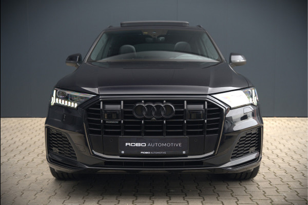 Audi Q7 55 TFSI e quattro Pro Line S S-Line | Bang & Olufsen | Panoramadak | Stoelverwarming | Stuurverwarming | Luchtvering | Head-Up Display | Memory Seats | Matrix LED | Apple Carplay | Adaptrive Cruise Control | Ambiance Verlichtin