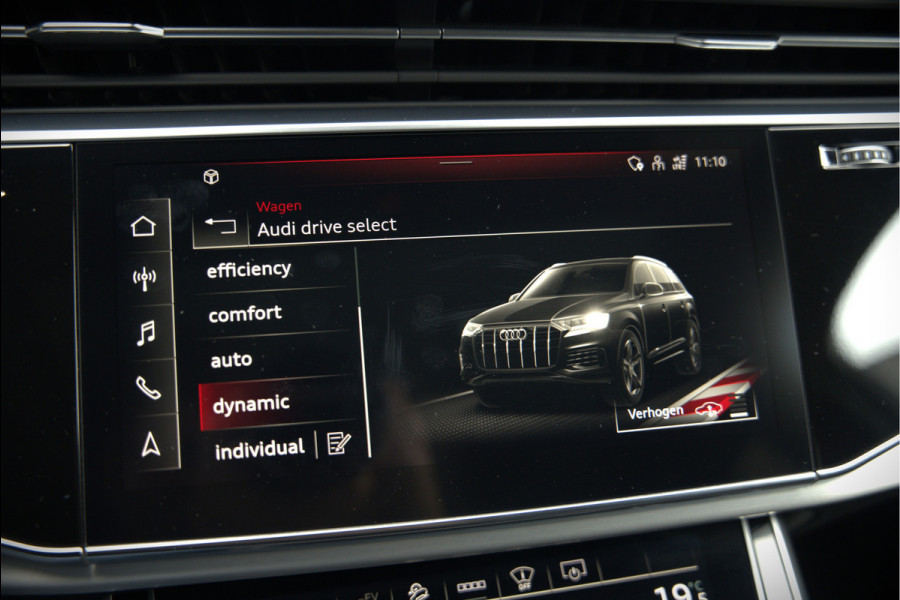 Audi Q7 55 TFSI e quattro Pro Line S S-Line | Bang & Olufsen | Panoramadak | Stoelverwarming | Stuurverwarming | Luchtvering | Head-Up Display | Memory Seats | Matrix LED | Apple Carplay | Adaptrive Cruise Control | Ambiance Verlichtin