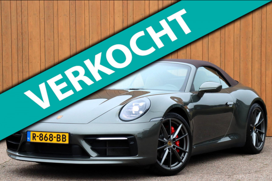 Porsche 911 Cabrio 3.0 Carrera org.NL Sport Chrono Surroundview