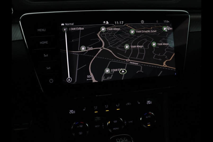 Škoda Superb 1.4 TSI iV Sportline | 360 Camera | Adaptive cruise | Trekhaak | Achterbankverwarming | Canton Sound | Matrix LED | Alcantara | Stoelverwarming | Carplay | Navigatie | PHEV | Plug In