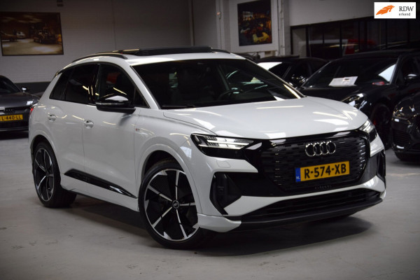 Audi Q4 e-tron 40 S edition 77 kWh Panoramadak|Navi|Head-UP|Sonos|21 Inch|RS-Seats|ACC|16500km!!!