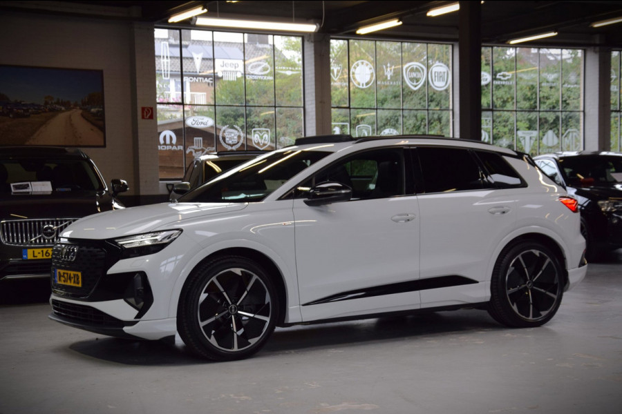 Audi Q4 e-tron 40 S edition 77 kWh Panoramadak|Navi|Head-UP|Sonos|21 Inch|RS-Seats|ACC|16500km!!!