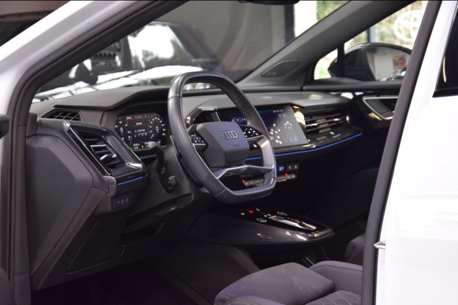 Audi Q4 e-tron 40 S edition 77 kWh Panoramadak|Navi|Head-UP|Sonos|21 Inch|RS-Seats|ACC|16500km!!!
