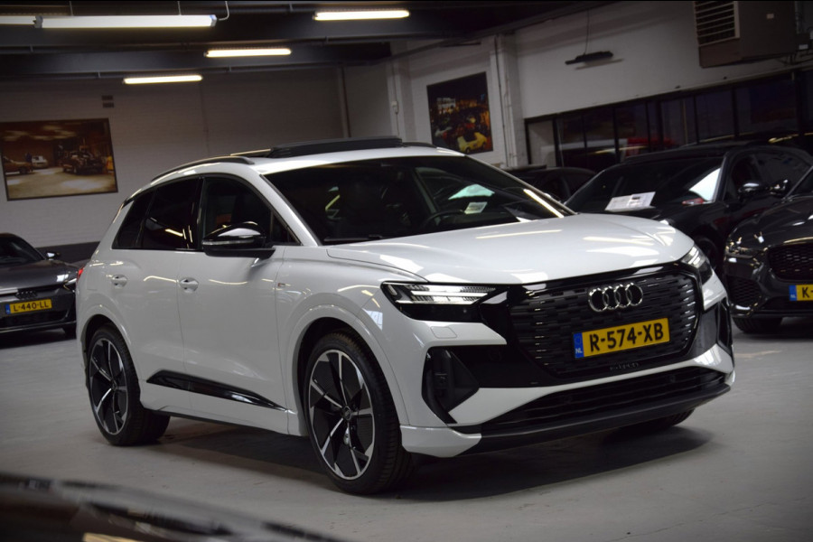 Audi Q4 e-tron 40 S edition 77 kWh Panoramadak|Navi|Head-UP|Sonos|21 Inch|RS-Seats|ACC|16500km!!!