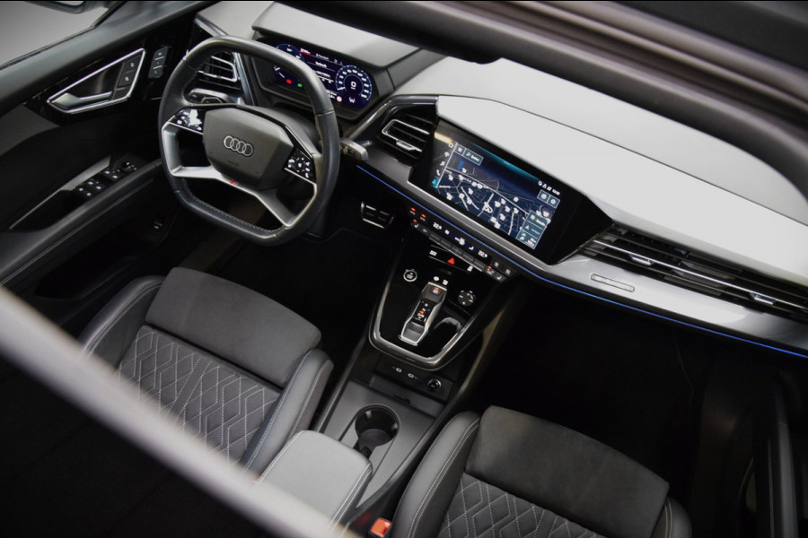 Audi Q4 e-tron 40 S edition 77 kWh Panoramadak|Navi|Head-UP|Sonos|21 Inch|RS-Seats|ACC|16500km!!!