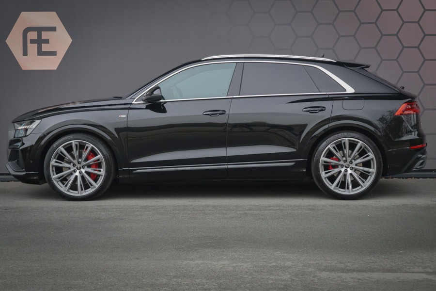 Audi Q8 55 TFSI e quattro Pro Line S | ADAPTIVE CRUISE | 360 CAMERA | MASSAGE | STOELVERWARMING & VERKOELING | STUURVERWARMING | SFEERVE