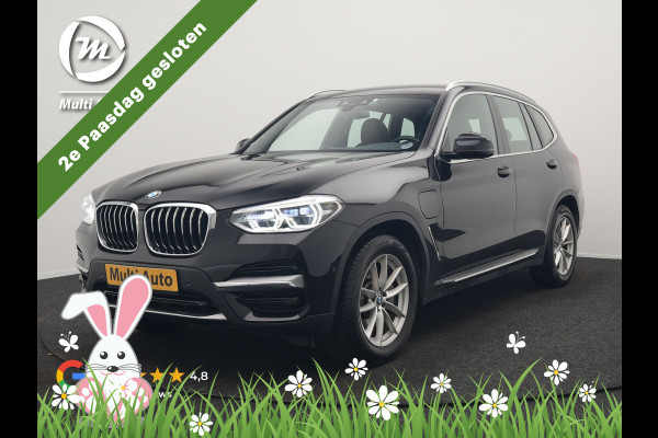 BMW X3 xDrive30e Luxury Line PHEV 293pk Dealer O.H. | Trekhaak Af Fabriek | Camera | Adaptief Onderstel | Lederen Sportstoelen Memory & Verwarmd | Hifi Sound | Sfeerverlichting | Blis | Apple Carplay | Keyless | Navigatie | DAB | Plug In Hybri