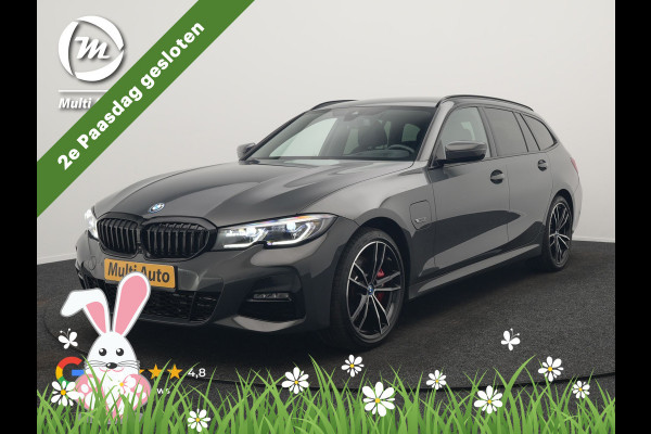 BMW 3 Serie Touring 330e M Sport PHEV 293pk Dealer O.H. | Head Up | Camera | Laser LED | Sfeerverlichting | Vernasca Lederen Sportstoelen & Stuur Verwarmd | Apple Carplay | Keyless | Blis | 19"L.M | Virtual | Navigatie | DAB | Plug In Hybrid