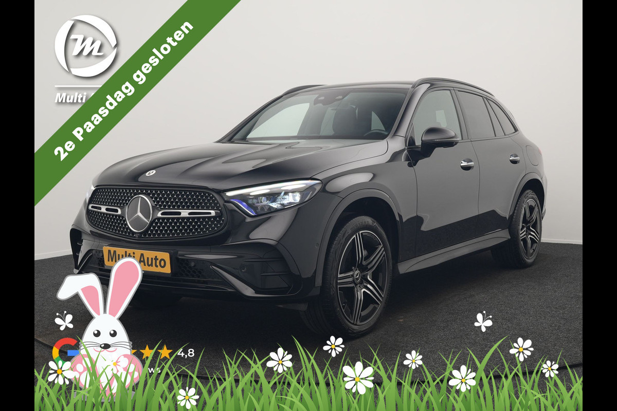 Mercedes-Benz GLC 300e 4MATIC AMG Line PHEV 313pk Dealer O.H. | Trekhaak Af Fabriek | Adaptive Cruise | Burmester 3D | 360 Camera | Lederen Sportstoelen Memory & Verwarmd | 20"L.M | Digital Light | Sfeerverlichting | Keyless | Blis | Plug In Hybrid |