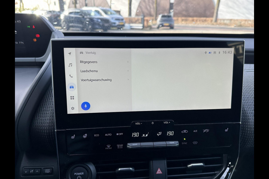 Toyota Bz4x Dynamic 71 kWh VAN: 35.900,- VOOR: 32.877,- UW LENTEVOORDEEL: 3.023,-| LEKKER COMPLEET EN RIJKLAAR GEPRIJSD incl. 10 jr. TOYOTA GARANTIE