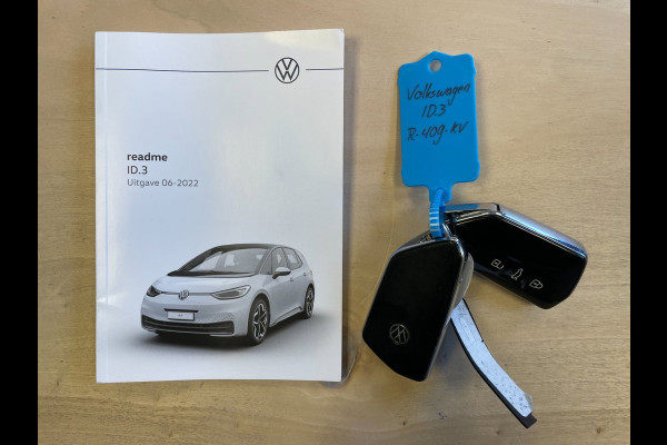 Volkswagen ID.3 Pro 58 kWh|XX%SOH|STOEL-, STUURVERW|ANDROID/APPLE CARPLAY|ACC|CRUISE,CLIMATE CONTROL|NL-AUTO|NAP|INCL.BTW|1e EIG.|