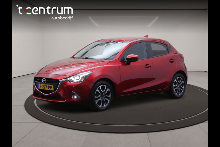 Mazda 2 1.5 Skyactiv-G GT-M Automaat, Head-Up, Stoelverwarming, Keyless, Cruise Control