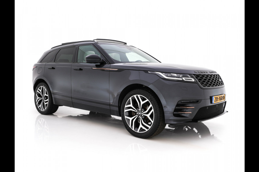 Land Rover Range Rover Velar 2.0 I4 AWD R-Dynamic HSE Aut. *PANO | LEATHER | FULL-LED | MEMORY-PACK | BLINDSPOT | MERIDIAN-SURROUND | DIGI-COCKPIT | CAMERA | KEYLESS | HEATED-COMFORTSEATS | PRIVACYGLASS | SHIFTPADDLES | HEAD-UP | 21"ALU*