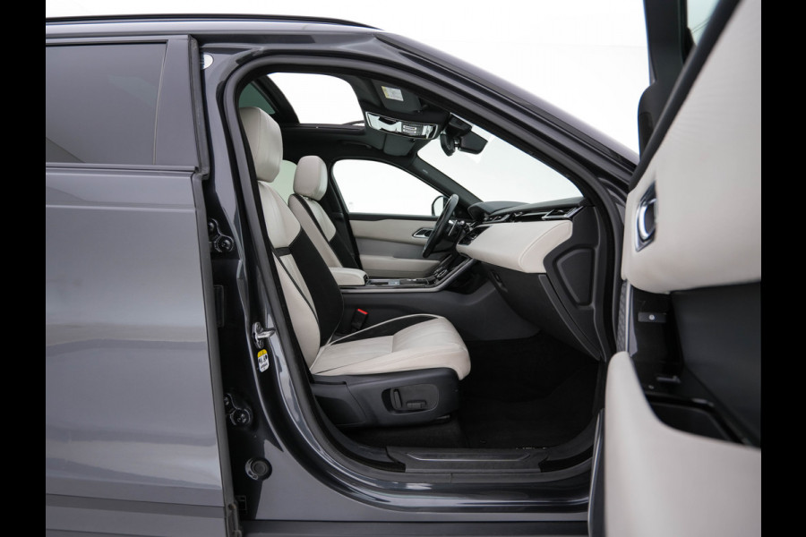 Land Rover Range Rover Velar 2.0 I4 AWD R-Dynamic HSE Aut. *PANO | LEATHER | FULL-LED | MEMORY-PACK | BLINDSPOT | MERIDIAN-SURROUND | DIGI-COCKPIT | CAMERA | KEYLESS | HEATED-COMFORTSEATS | PRIVACYGLASS | SHIFTPADDLES | HEAD-UP | 21"ALU*
