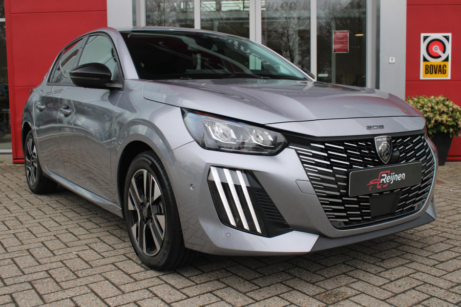 Peugeot 208 1.2 100PK ALLURE | CAMERA VOOR + ACHTER | PARKEERSENSOREN VOOR + ACHTER | DRAADLOZE APPLE CARPLAY/ANDROID AUTO | NAVIGATIE | DODEHOEK DETECTIE | CRUISE CONTROL | DAB+ RADIO | CLIMATE CONTROL | LED KOPLAMPEN |