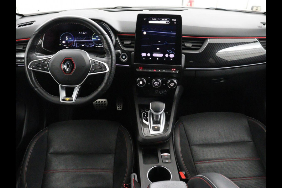 Renault Arkana 1.6 E-Tech Hybrid 145 R.S. Line | Panoramadak | Leder/Alcantara | Trekhaak | Stoelverwarming | Adaptive cruise | Camera | Carplay | Keyless | Park Assist | Full LED | Navigatie | Stuurverwarming