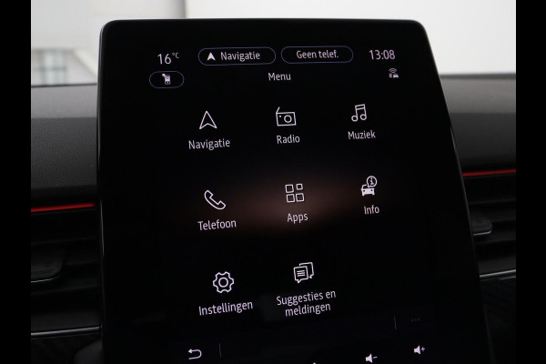 Renault Arkana 1.6 E-Tech Hybrid 145 R.S. Line | Panoramadak | Leder/Alcantara | Trekhaak | Stoelverwarming | Adaptive cruise | Camera | Carplay | Keyless | Park Assist | Full LED | Navigatie | Stuurverwarming