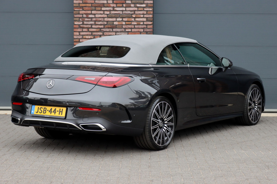 Mercedes-Benz CLE Cabriolet 450 4MATIC AMG Line | Distronic+ | Massage | Nappa Leder | Burmester | Airscarf | Stoelventilatie | HUD | Verwarmd Stuurwiel | Cabriocomfortpakket | Digital Light |