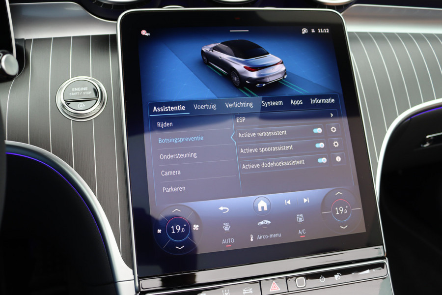 Mercedes-Benz CLE Cabriolet 450 4MATIC AMG Line | Distronic+ | Massage | Nappa Leder | Burmester | Airscarf | Stoelventilatie | HUD | Verwarmd Stuurwiel | Cabriocomfortpakket | Digital Light |