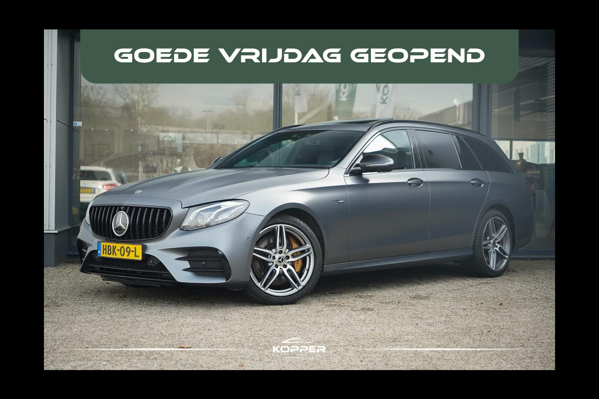 Mercedes-Benz E-Klasse Estate AMG 53 4MATIC / Magno / Schuifdak / Burmester / Trekhaak / Stoelverwarming&ventilatie