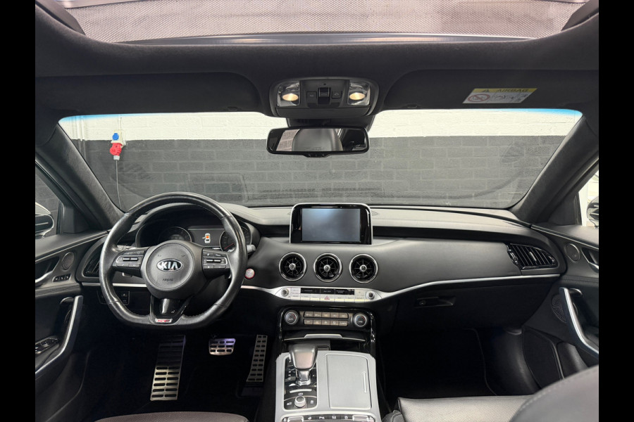 Kia Stinger 2.0 T-GDI GT-Line | Pano | H&K | Adaptive | Leder | Memory | Carplay | Full Option | 1e eigenaar | Dealeronderhouden