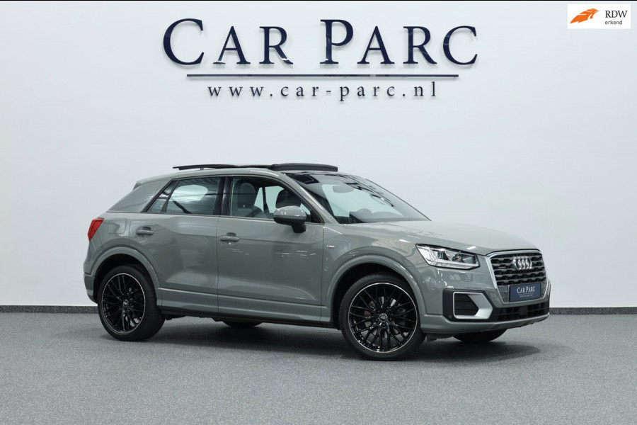 Audi Q2 2.0 TFSI quattro 3x S-line LED/VIRTUAL/PANORAMADAK/HALF LEDER+S.VERWARMING/19" LMV/PDC/ACC/LINE/ECC/12 MND GARANTIE!