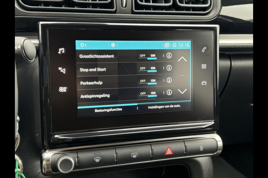 Citroën C3 1.2 PureTech S&S Shine Navi,Camera,110pk,Recent beurt gahd,Pdc,D-riem vv in 2024,Clima,Cruise,Lm velgen,Rijstrooksensor,N.A.P,Weinig Km,Apk tot 11-2026