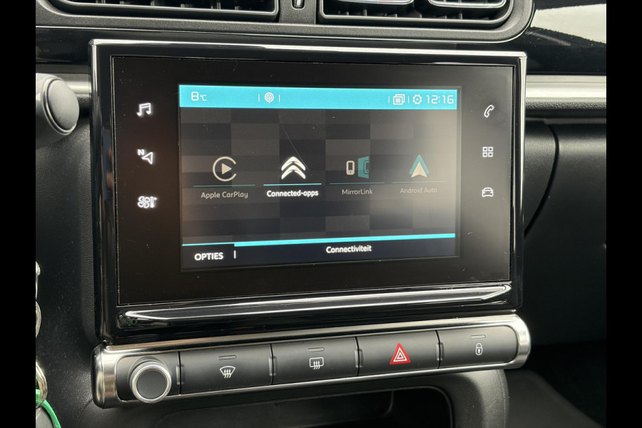 Citroën C3 1.2 PureTech S&S Shine Navi,Camera,110pk,Recent beurt gahd,Pdc,D-riem vv in 2024,Clima,Cruise,Lm velgen,Rijstrooksensor,N.A.P,Weinig Km,Apk tot 11-2026