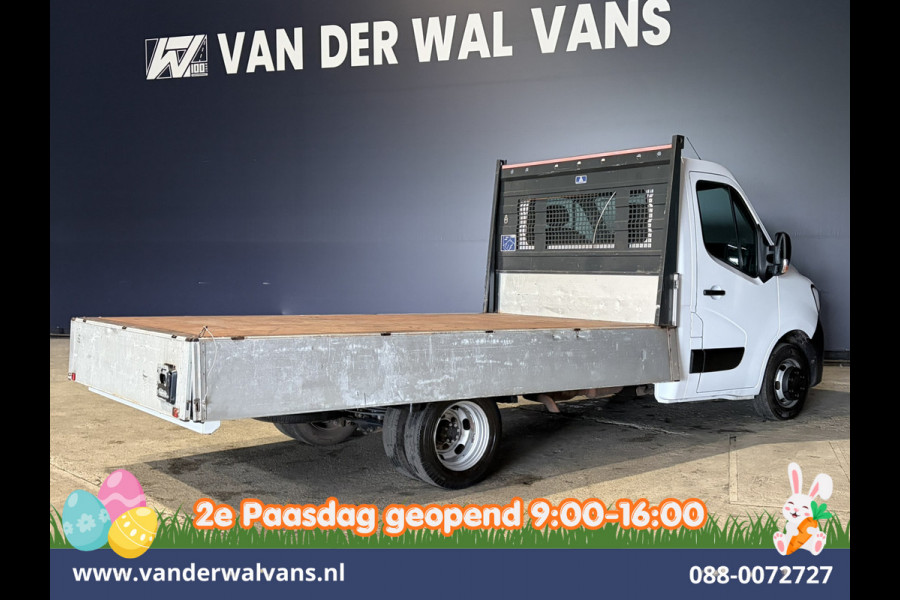 Renault Master 2.0 dCi Pick Up Open Laadbak Dubbel Lucht Euro6 Airco | Cruisecontrol | LED | Leder Bluetooth telefoonvoorbereiding