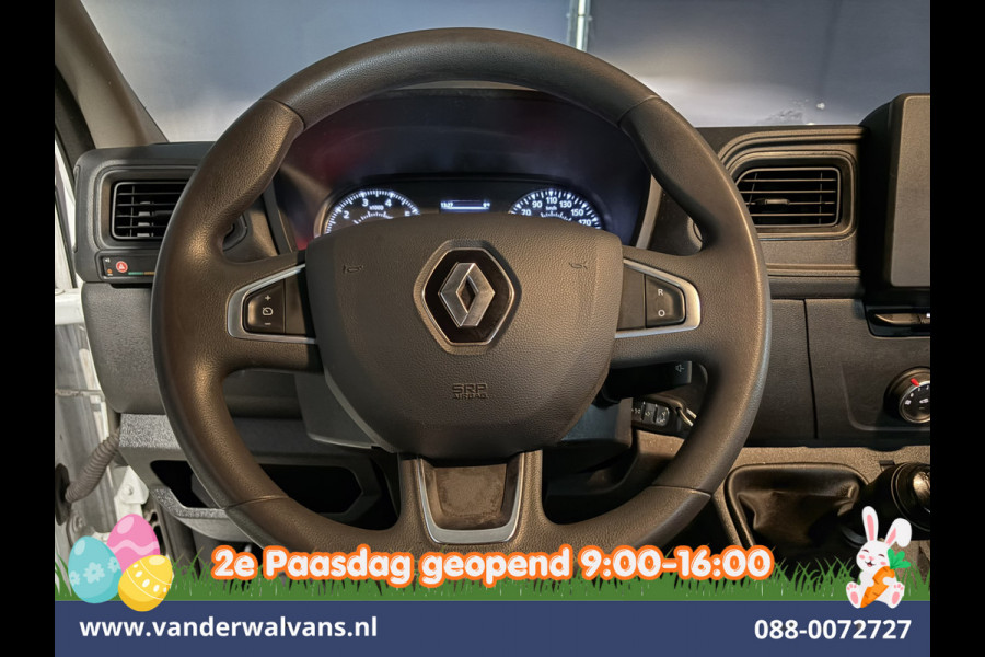 Renault Master 2.0 dCi Pick Up Open Laadbak Dubbel Lucht Euro6 Airco | Cruisecontrol | LED | Leder Bluetooth telefoonvoorbereiding