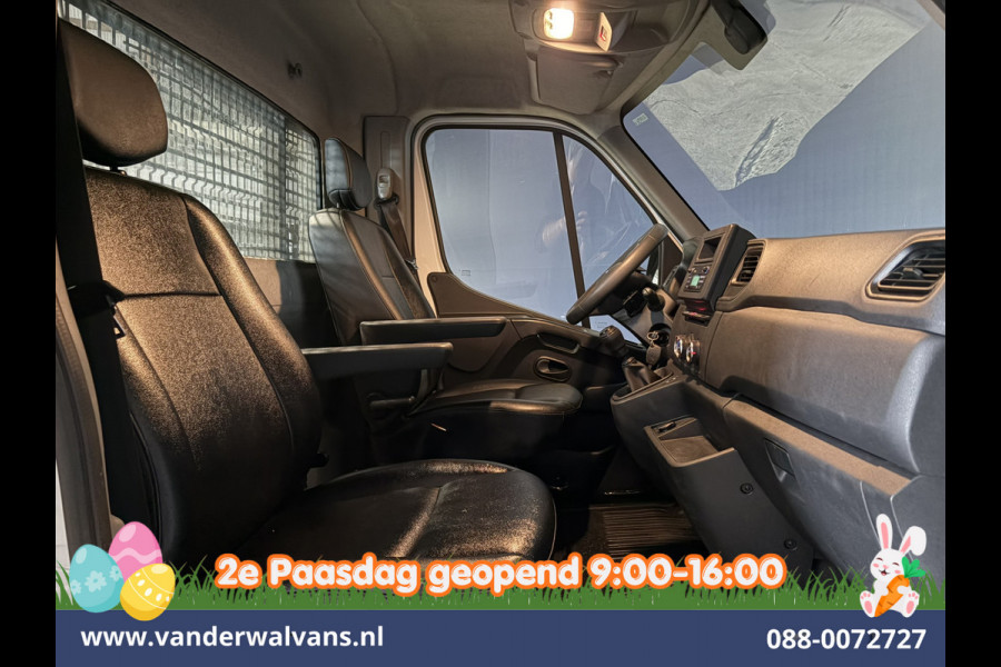 Renault Master 2.0 dCi Pick Up Open Laadbak Dubbel Lucht Euro6 Airco | Cruisecontrol | LED | Leder Bluetooth telefoonvoorbereiding