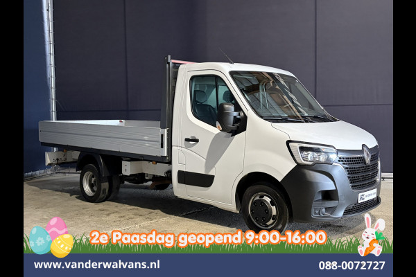 Renault Master 2.0 dCi Pick Up Open Laadbak Dubbel Lucht Euro6 Airco | Cruisecontrol | LED | Leder Bluetooth telefoonvoorbereiding