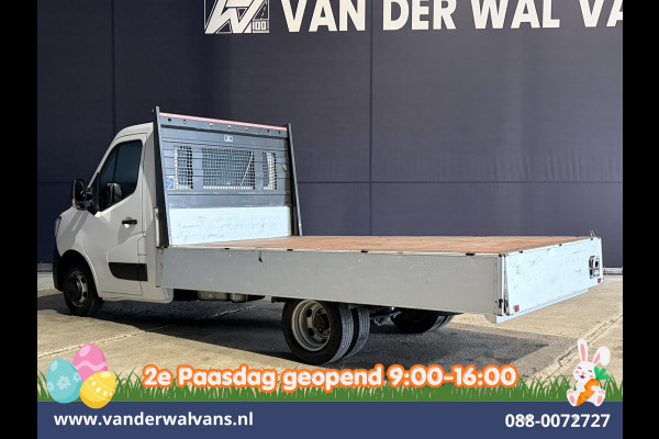 Renault Master 2.0 dCi Pick Up Open Laadbak Dubbel Lucht Euro6 Airco | Cruisecontrol | LED | Leder Bluetooth telefoonvoorbereiding