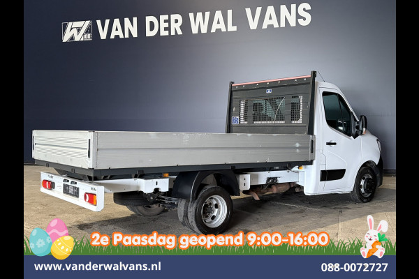 Renault Master 2.0 dCi Pick Up Open Laadbak Dubbel Lucht Euro6 Airco | Cruisecontrol | LED | Leder Bluetooth telefoonvoorbereiding