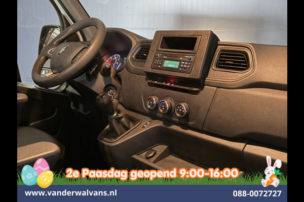 Renault Master 2.0 dCi Pick Up Open Laadbak Dubbel Lucht Euro6 Airco | Cruisecontrol | LED | Leder Bluetooth telefoonvoorbereiding