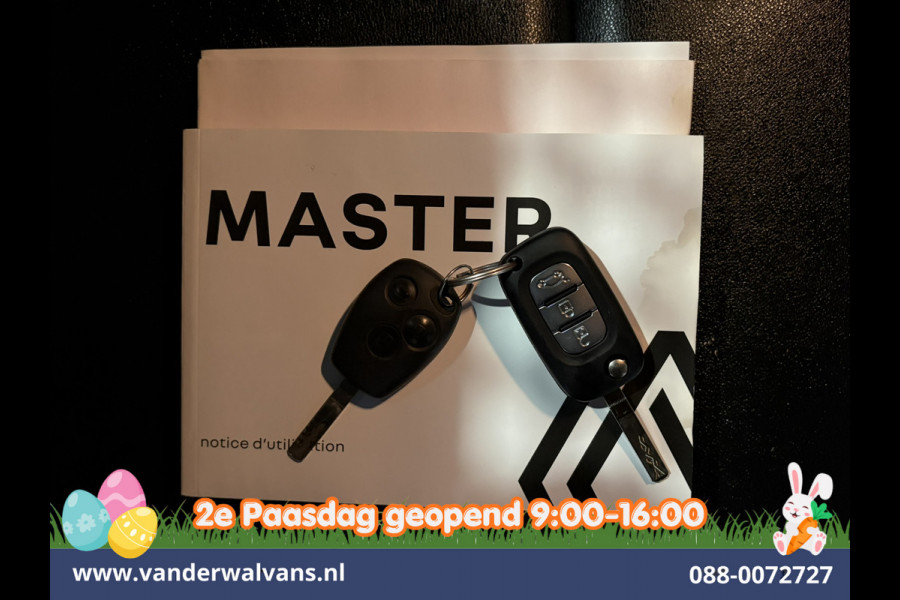 Renault Master 2.0 dCi Pick Up Open Laadbak Dubbel Lucht Euro6 Airco | Cruisecontrol | LED | Leder Bluetooth telefoonvoorbereiding