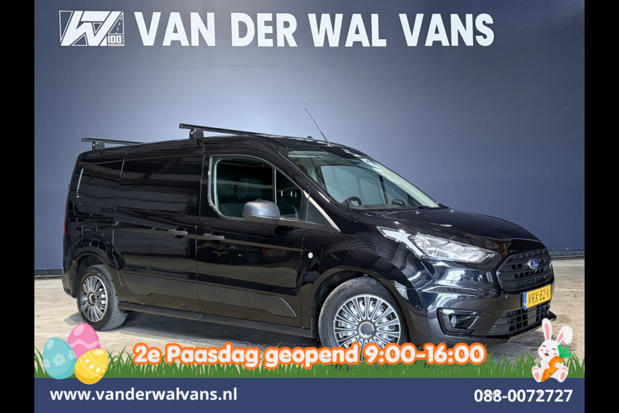 Ford Transit Connect 1.5 EcoBlue 100pk L2H1 Euro6 Airco | 3-Zits | Camera | Cruisecontrol | Trekhaak Dakdragers, Parkeersensoren, Verwarmde voorruit, Bijrijdersbank