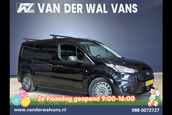 Ford Transit Connect 1.5 EcoBlue 100pk L2H1 Euro6 Airco | 3-Zits | Camera | Cruisecontrol | Trekhaak Dakdragers, Parkeersensoren, Verwarmde voorruit, Bijrijdersbank